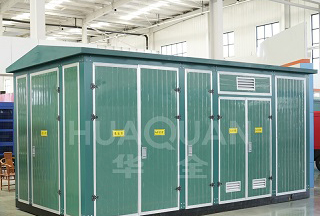 Container converting substation