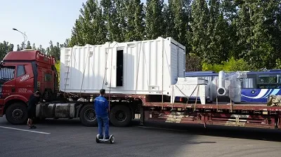 800 kW generator set exported to Mozambique